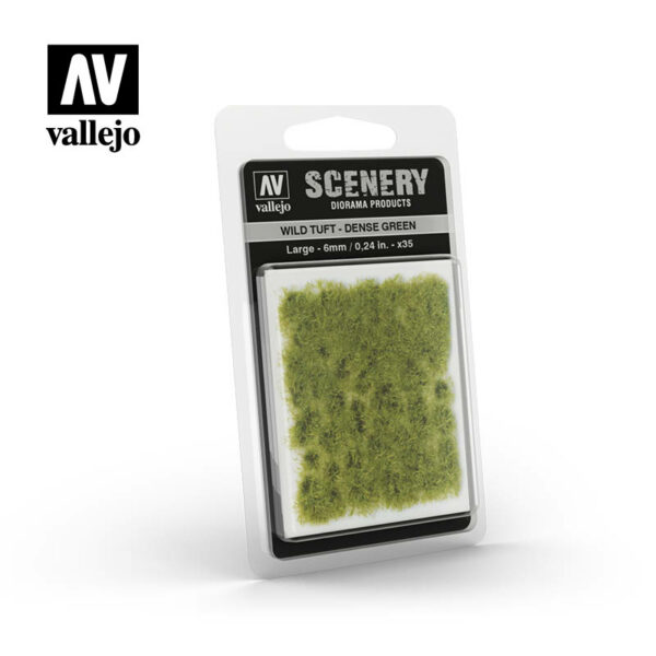 Wild Tuft - Dense Green (6 mm)
