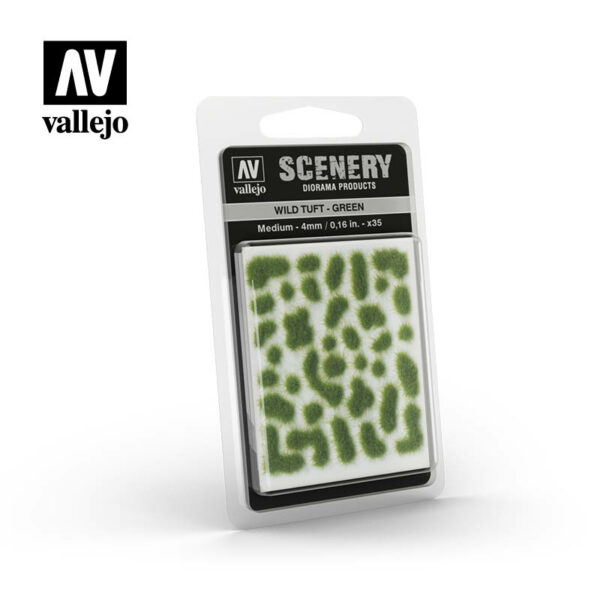 Wild Tuft - Green (4 mm)