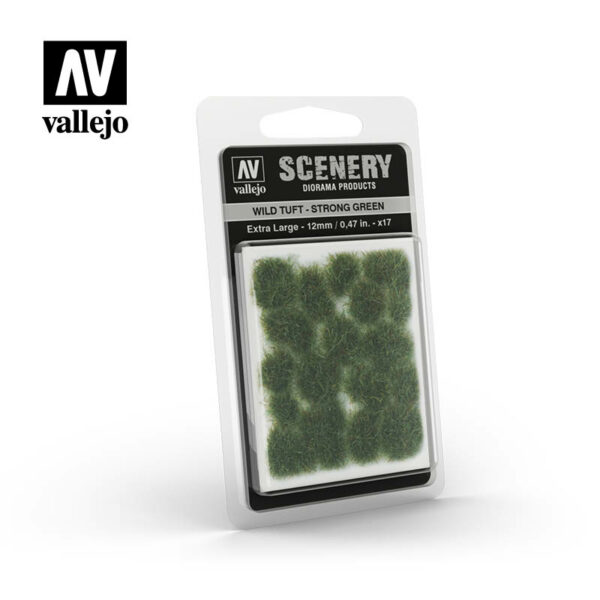 Wild Tuft - Strong Green (12 mm)