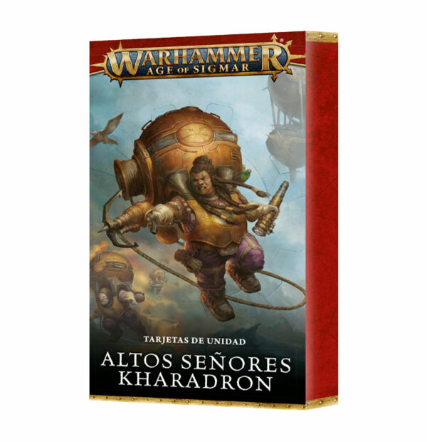 TARJETAS DE
  UNIDAD:KHARADRON O/LORDS ESP