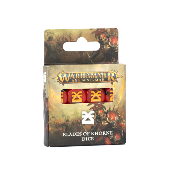 AGE OF SIGMAR:
  BLADES OF KHORNE DICE