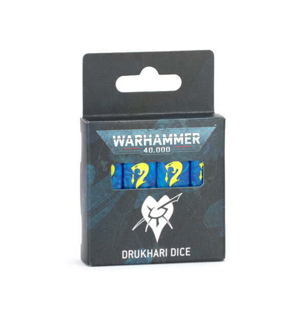 WARHAMMER 40000: DRUKHARI DICE SET