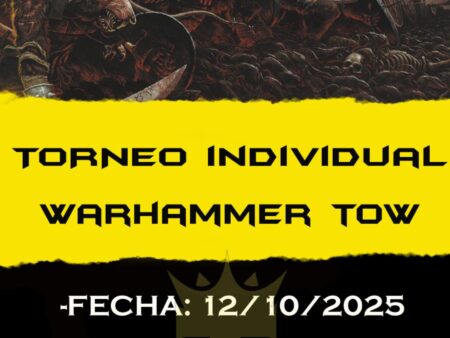 Torneo Individual Warhammer TOW