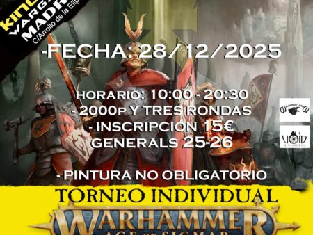 Torneo individual AOS 28/12