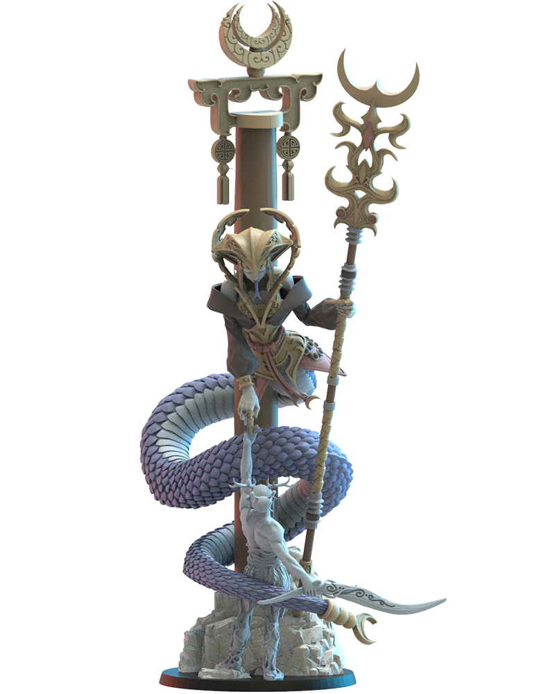 Tsuchinoko Naga Priestress