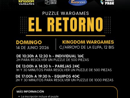 Puzzle Wargames, Equipos (17:00)