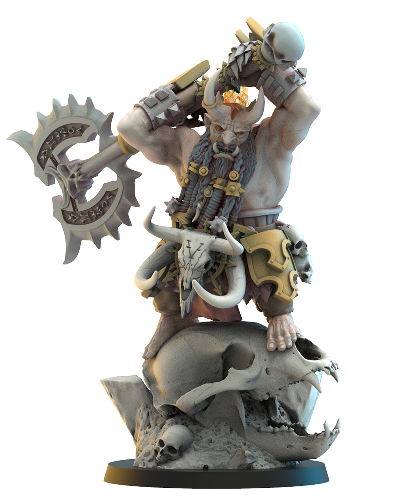 Whuldral Fireaxe Berserker Hero