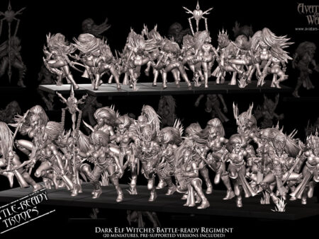 Dark Elf Witches Battleready 3