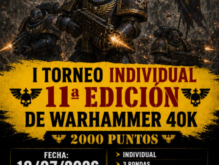 Torneo individual 40k 18 de Hulio