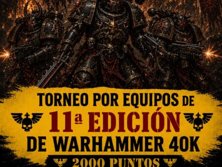 Torneo equipos de 4 40K 8 de AGOSTO